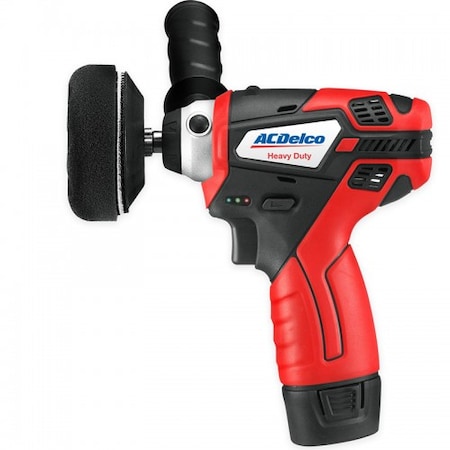 Acdelco G12 12V Cordless 3" Polisher, 2-Battery Kit w/Accessories ARS1212P